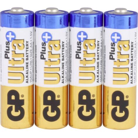 Blister 4 Batterie AA Stilo GP Ultra Plus
