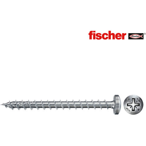 Blister, 8 vis pour panneaux d’aggloméré, FPF II PZF, 50x50  Fischer 560675