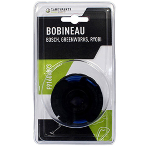 Blister Bobineau Adaptable Pour Coupe Bordures Bosch Modèle Art2300 - Greenworks Modèles: 21062, 21602, 21222, 21132. Remplace O