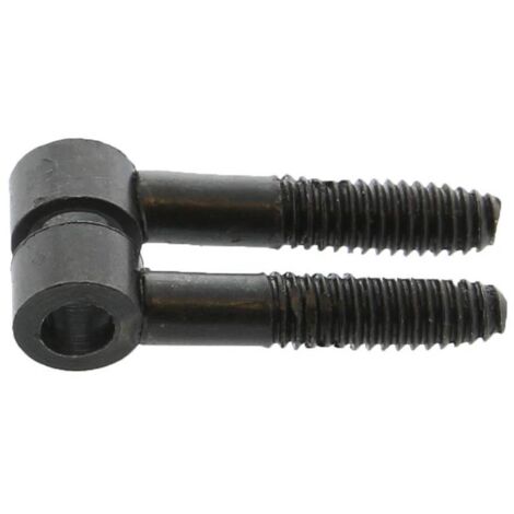 Blister cerniera anuba 48098.12 ferro brunito 2 pezzi