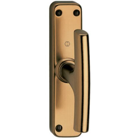 Blister cremonese anodizzata bronzo con perni
