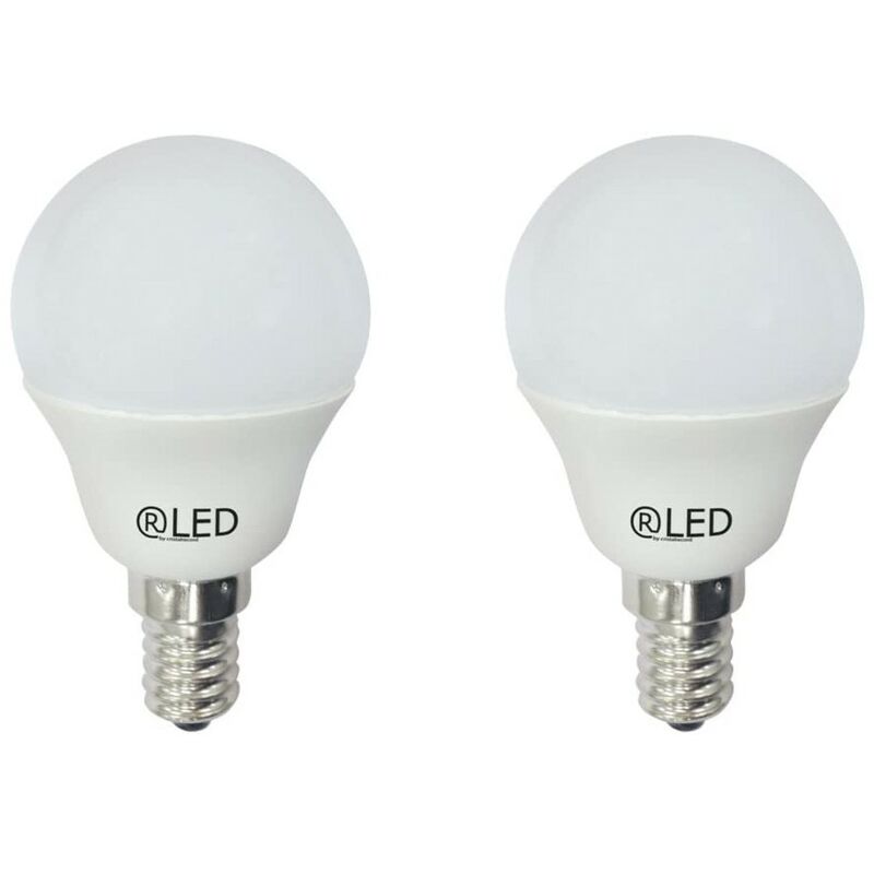 

Blíster de 2 bombillas mini esféricas LED, 6 W, E14 , 4200 K