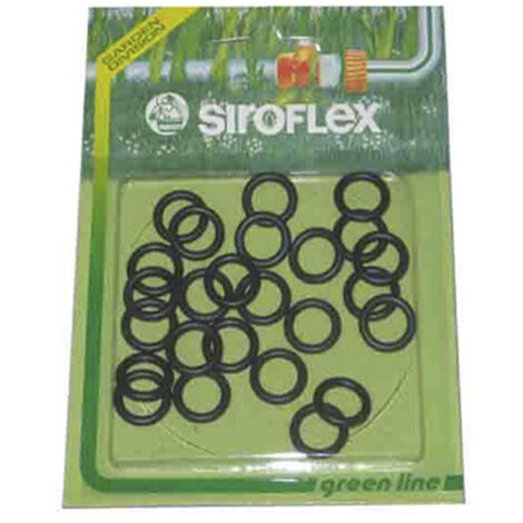 Blister de 25 joints toriques en caoutchouc (raccord d'irrigation rapide de remplacement)