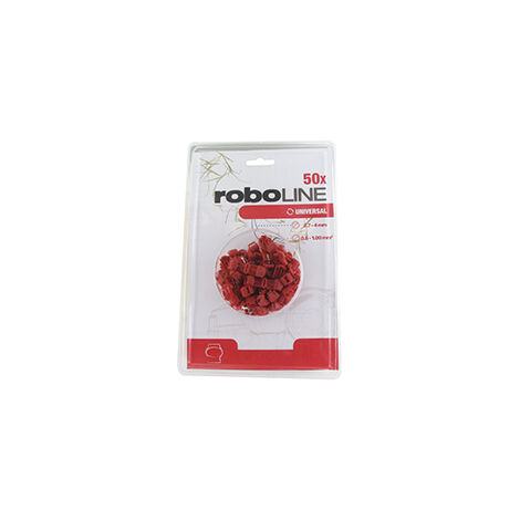 Blister De 50 Raccords De Connexion Câble/chargeur à Sertir Pour Tondeuses Robot. Pour Câbles De Section 0,5 Et 1 Mm² Et D'un Di