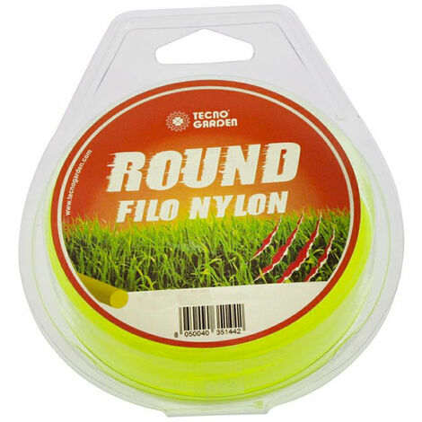 Blister filo Giallo Fluo Tondo diametro 1.6 mm Lunghezza 15 metri
