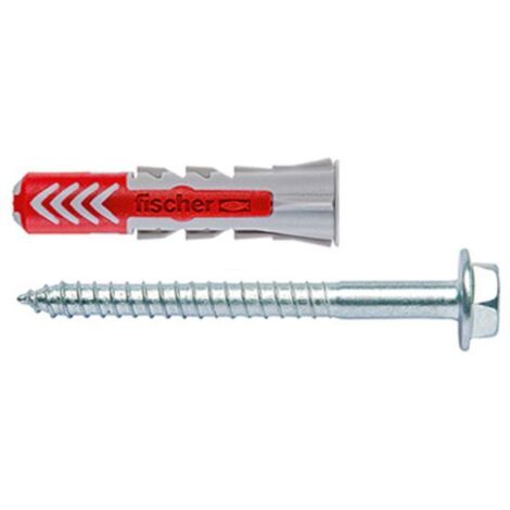 Blíster FISCHER 6 unidades taco DuoPower 12x60mm + tornillo