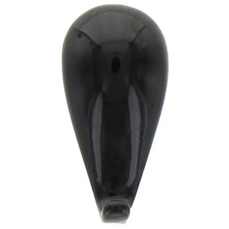 Blister gancio per quadro goccia nero 5 pezzi