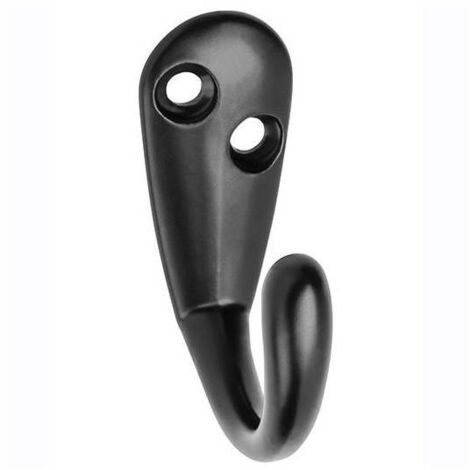 Blister gancio wz malag c0-20 nero 2 pezzi