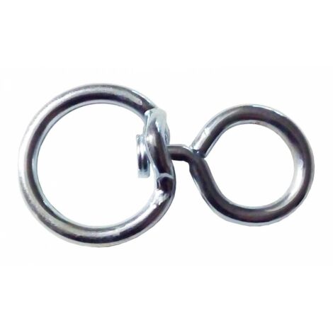 Blister givolare per legacci zincato 7 mm. 25 2 pezzi