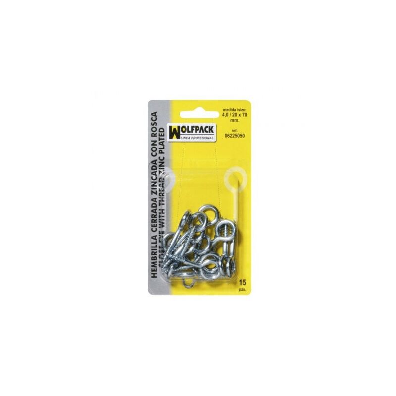 

Hembrilla cerrada 2,1 / 14 x 25 mm. (50 piezas)