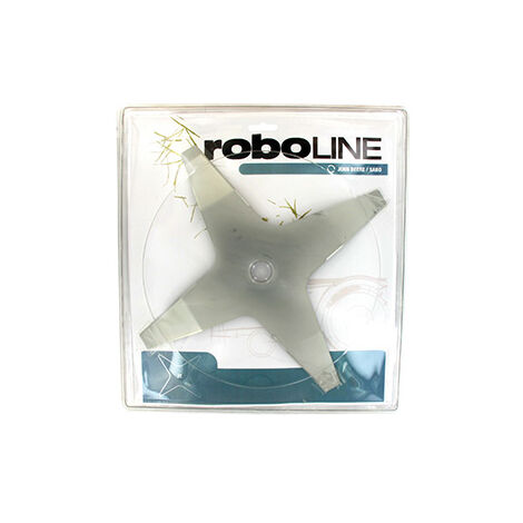 Blister Lame 4 Dents Adaptable Pour Robot John Deere Tango E5, Sabo Mowit 500f. Remplace Origine Saa10747, Saa11061, Sau11842.