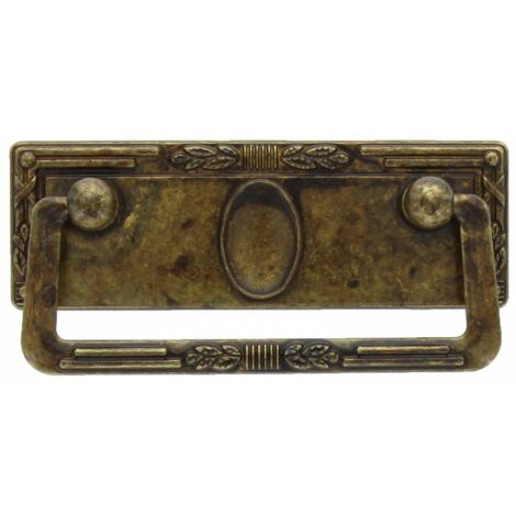 Blister maniglia 06060 97x45 mm. p.p.ottone anticato
