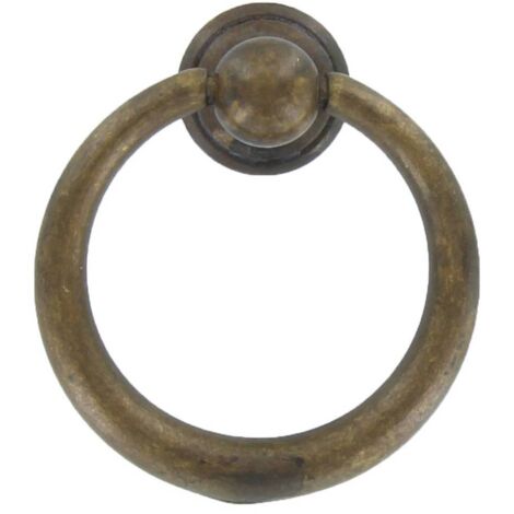 Blister maniglia 09202 d 40x46 mm. ottone anticato