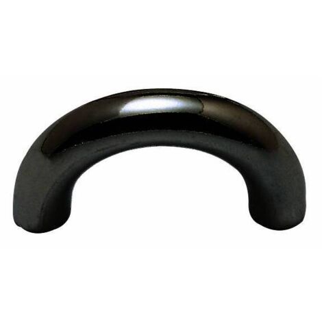 Blister maniglia 1121 32 nero lucido 2 pezzi