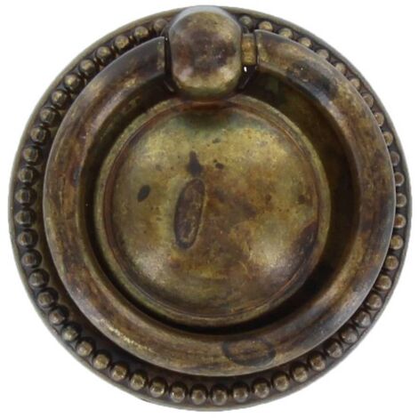 Blister maniglia 12212 d 40 mm. p.p. ottone anticato