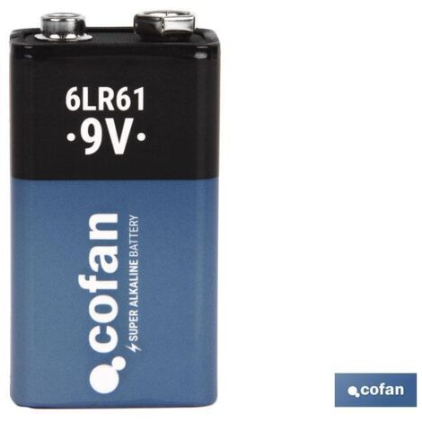 Blister mit 1 Alkaline-Batterie 6lr61/9v