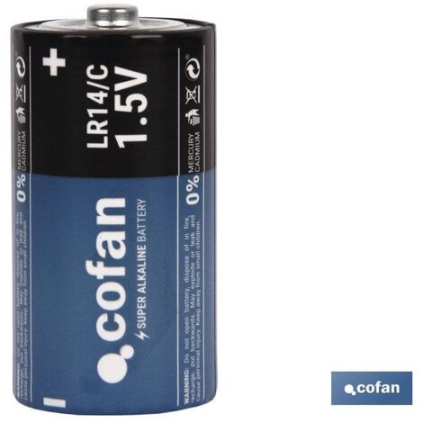 Blister mit 2 Lr14/C-Alkalibatterien