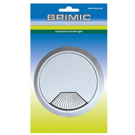 Blister Passacavo Tappo TPC01 Ø60x22mm Argento 90620 EDM