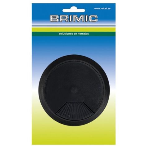 Blister Passacavo Tappo TPC01 Ø60x22mm Nero 90324 EDM
