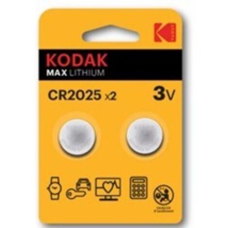 Blister pilas kodak boton litio ultra