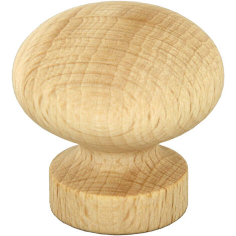 Blister pomolo legno grezzo 101/c d 30 mm. 2 pezzi
