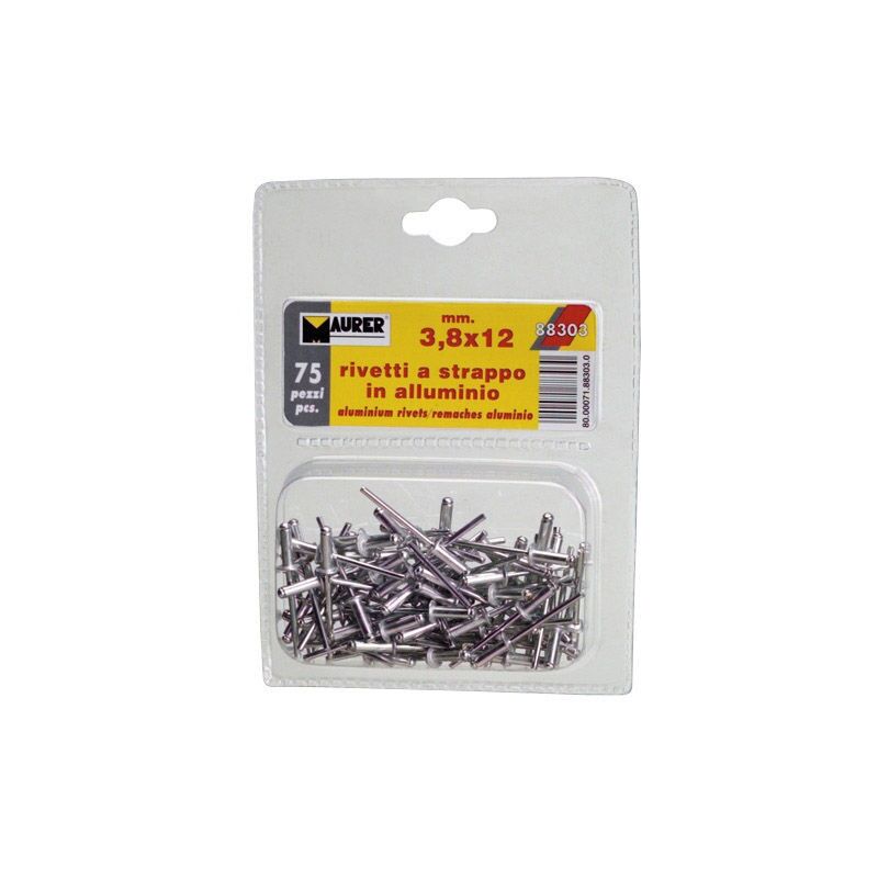 

Remaches 4,80x14 mm. (50 piezas) - Maurer