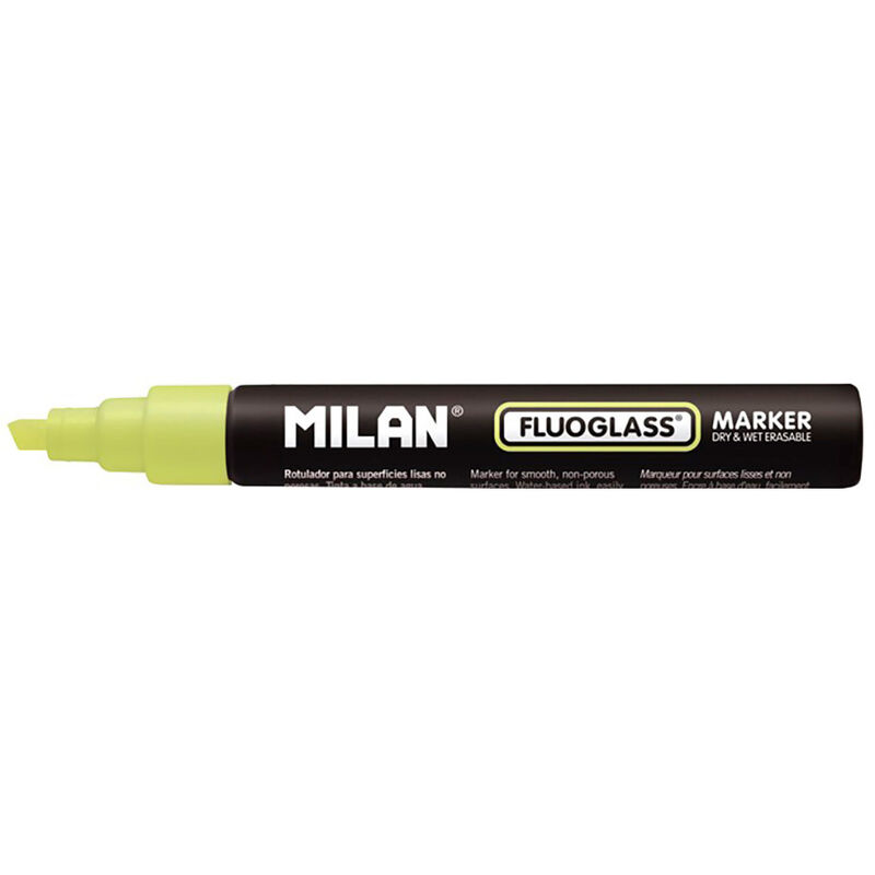 

Blister rotulador amarillo fluoglass 2-4mm - Milan