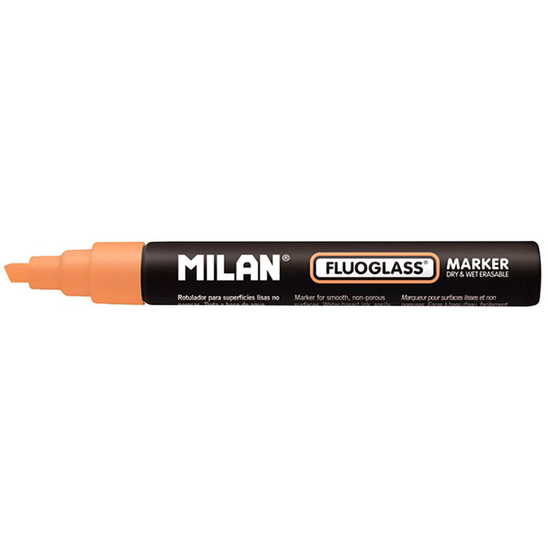 

Blister rotulador naranja fluoglass 2-4mm - Milan