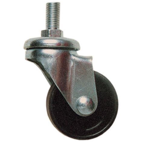 Blister ruota nylon perno d.40 mm. da 2 pezzi