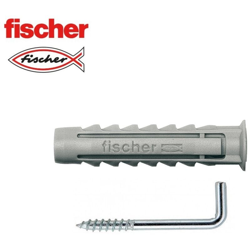 FISCHER SX 5x25mm Punte con Alcayata - Blister 10 unità 567843