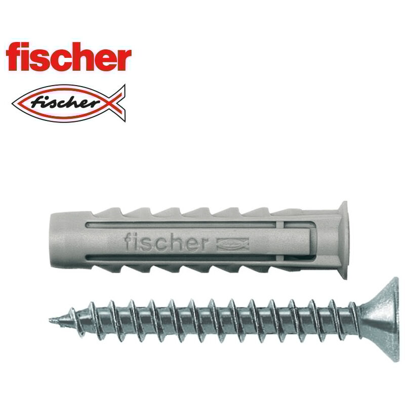 

96089 BLISTER TACO+TORNILLO SX 8X40 GKS K NV 10UDS TORNILLO 45MM - Fischer