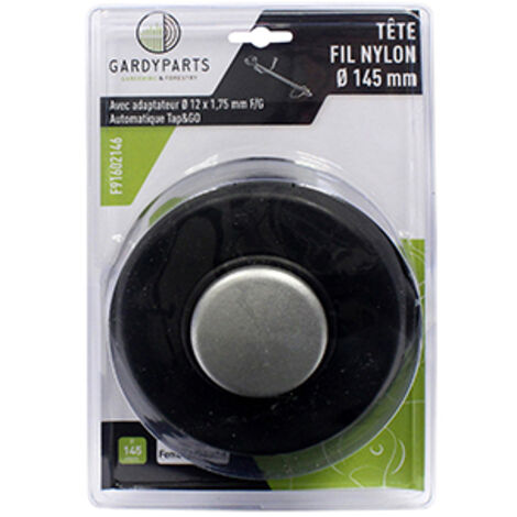Blister Tête Complète Double Fil Adaptable Pour Machines Husqvarna Modèles T-45 Avec Bol Aluminium Indépendant Monté Sur Rouleme