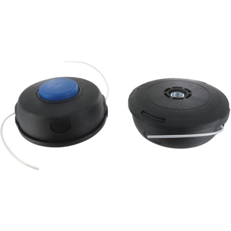 Blister Tête Complète Double Fil Adaptable Pour Machines Husqvarna Modèles T-45. Diamètre 145mm. Adaptateur Filetage M12 X 1,75m