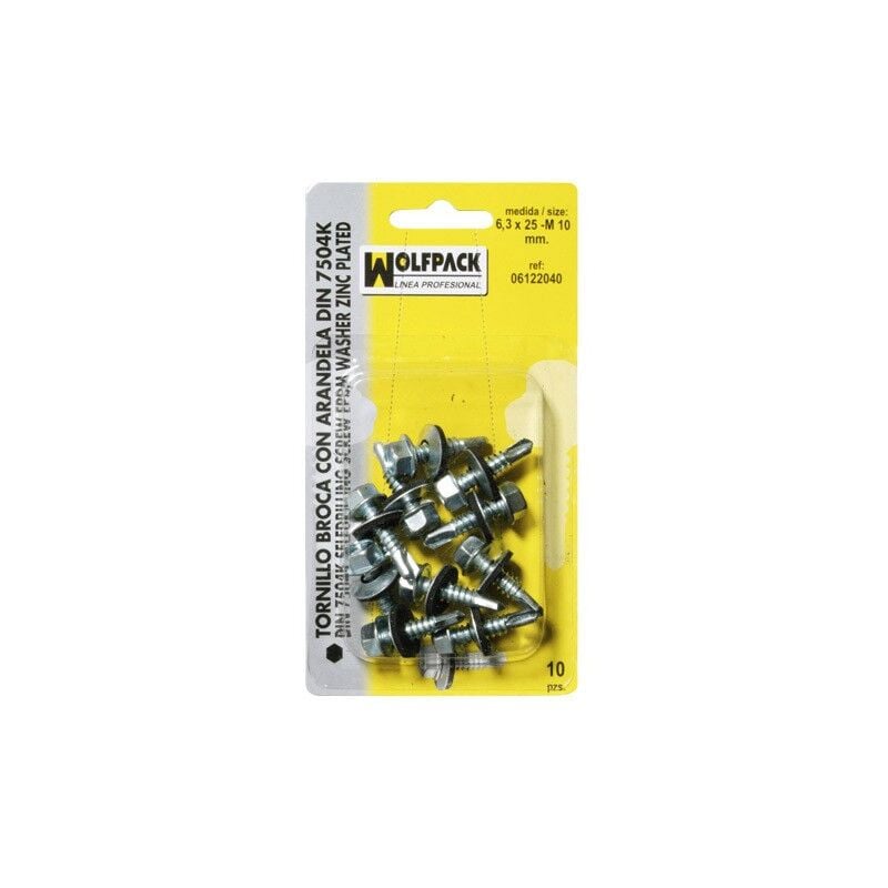 

Tornillo broca 4,8x19-8 mm. (20 piezas)