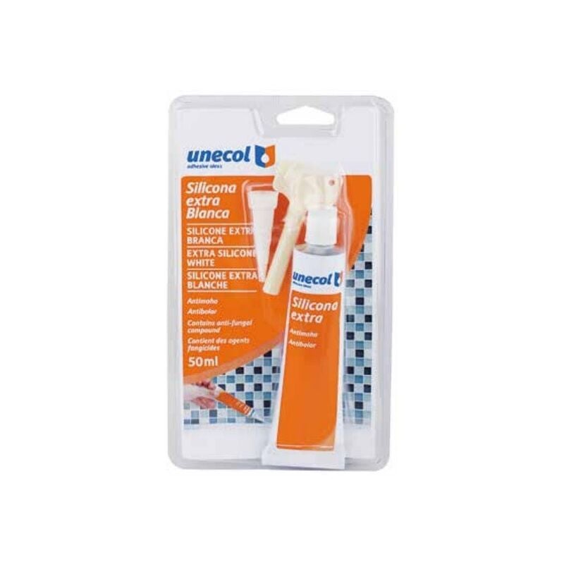 Unecol - Silicone extra blanc 50 ml