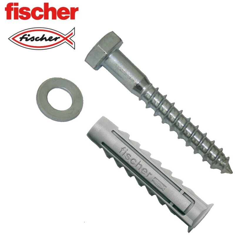 Fischer - wl 7x60mm Schraubstopfen – Blister 4 Einheiten 535513