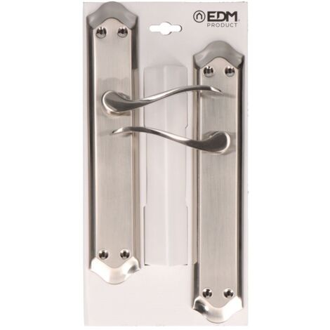 Blisterset mit Griffen aus satiniertem Nickel EDM 202