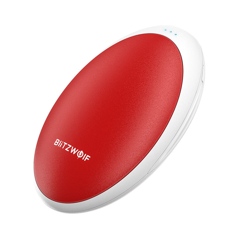 

BlitzWolf BW-P15 5200mAh Banco de energía portátil Recargable Calentador de manos Rojo