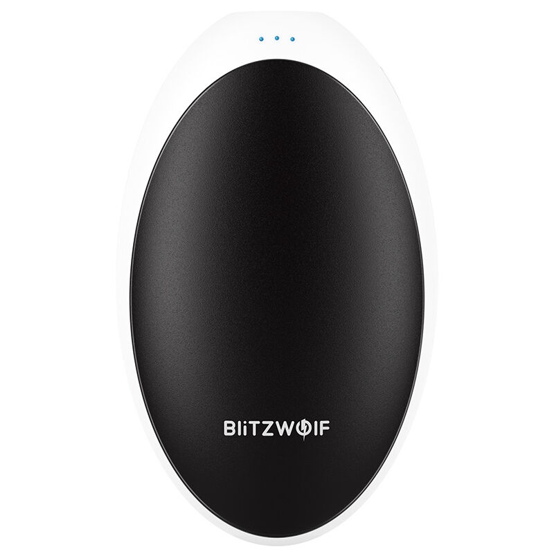 

BlitzWolf BW-P15 5200mAh Power Bank Calentador de manos portátil recargable negro