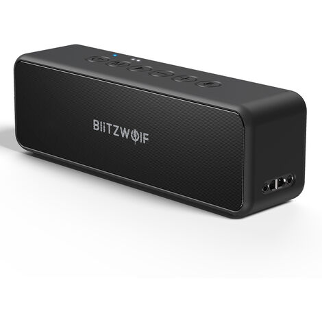 BlitzWolf® BW-WA4 Drahtloser 30-W-Lautsprecher  tragbarer Bluetooth-Lautsprecher  zwei Treiber  Bass  TWS-Stereo  IPX6  wasserdicht  TF-Karte  AUX-Außenlautsprecher