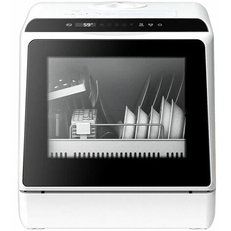 MAEREX BlitzWolf Spülmaschinen Smart Arbeitsplatte Geschirrspüler Dual Water Inlet 5Reinigungsmodi