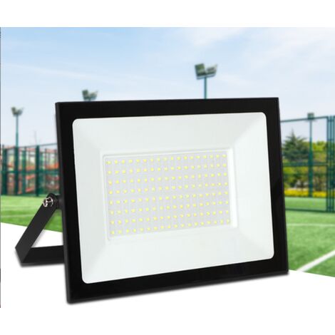 Blivrig Reflector LED, 100W Reflector para exteriores, IP66 Impermeable 10000LM Potente reflector LED para exteriores, Luces de inundación. Para jardín, Garaje, Patio, Granero, Patio (Blanco frío, 100