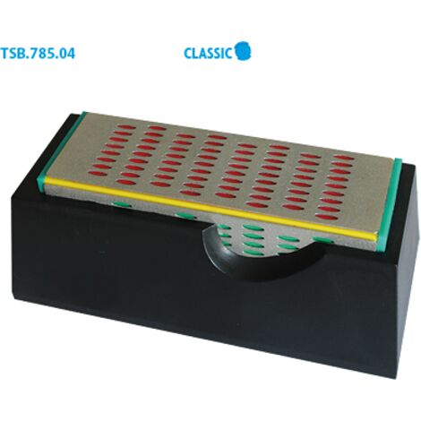 4pcs de type nid d'abeille pierre d'aiguise