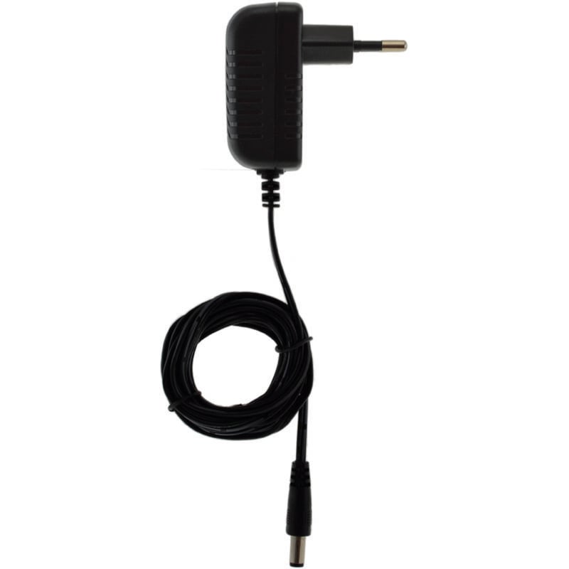 Izyx - bloc alimentation - prise - 230v ac vers 12v dc / 0.5a - cable 2 mètres psa120.5