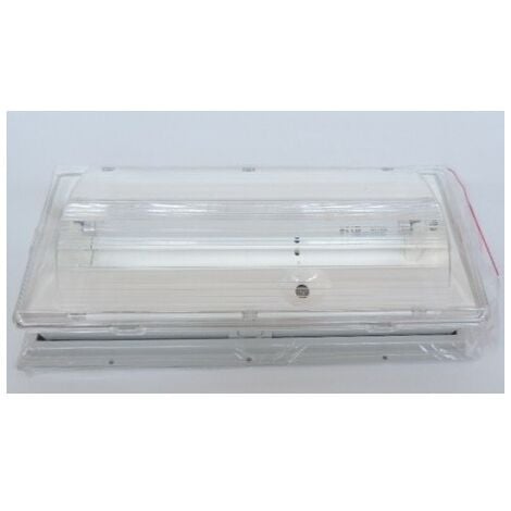 Bloc autonome éclairage sécurité BAES adressable antipanique avec tube fluo T5 8W atonomie 1h IP65 Pyros Schneider OVA58322