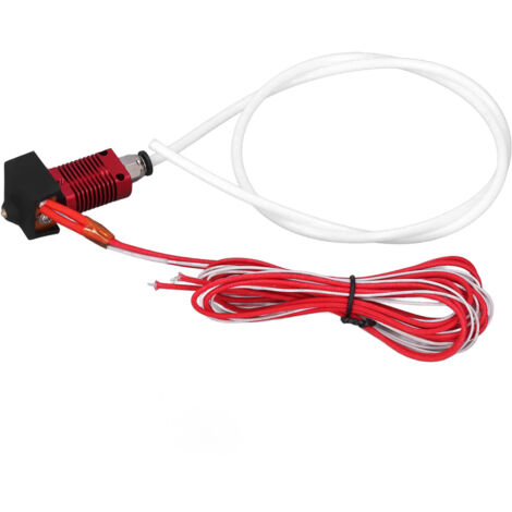 Bloc chauffant en aluminium 12V avec couverture silicone pour hotend CR10, tête d'extrusion imprimante 3D