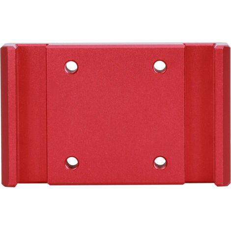 Bloc coulissant en alliage d'aluminium rouge pour imprimantes 3D DLP SLA Anycubic - Accessoire d'amélioration