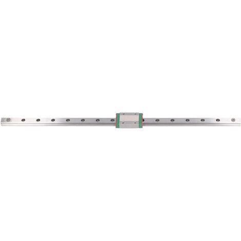 Bloc coulissant MGN12H 400mm pour imprimante 3D, rail linéaire silencieux et haute précision.