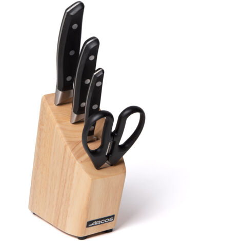 Bloc couteaux 3 pcs. Série Manhattan + Ciseaux