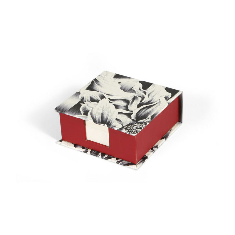 AC-DÉCO Bloc cube papier - Kenzo 11 x 5 cm 320 feuillets Rouge Livraison gratuite